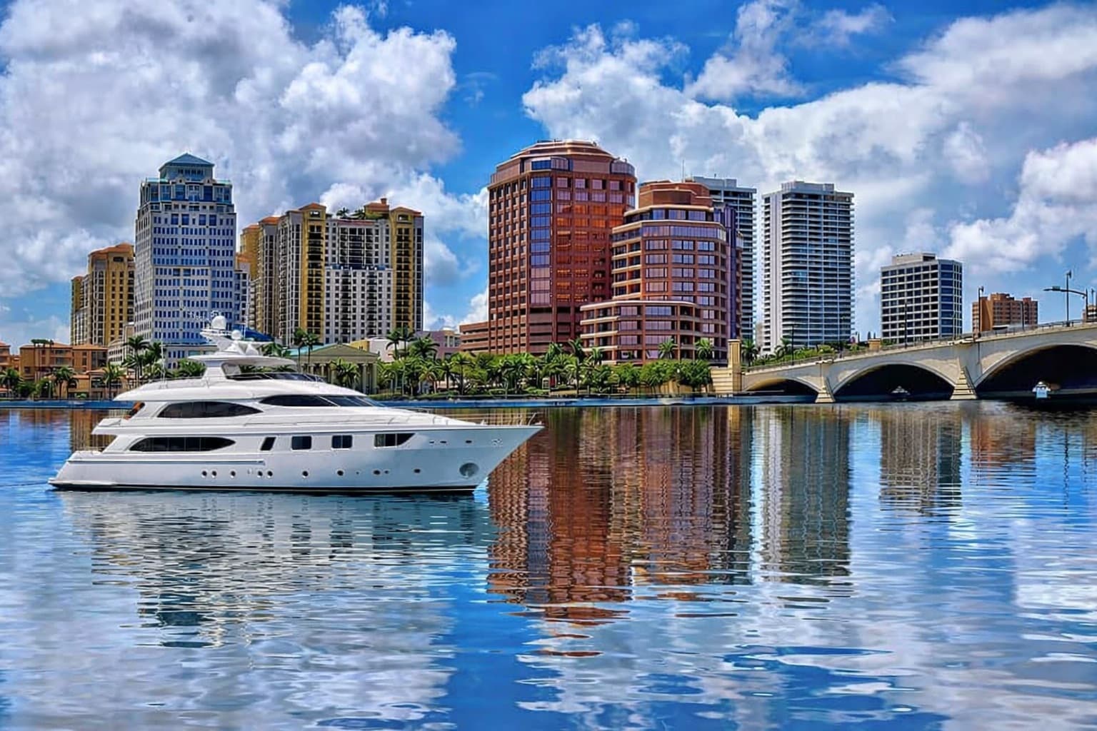 West Palm Beach skyline