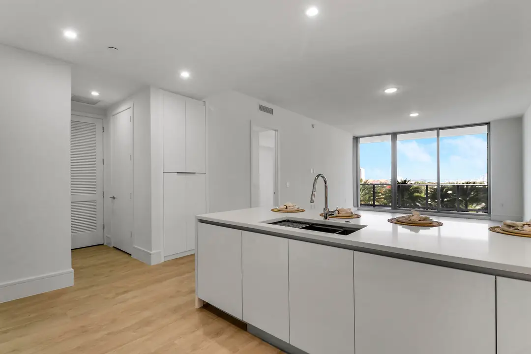 Kitchen and Great Room view