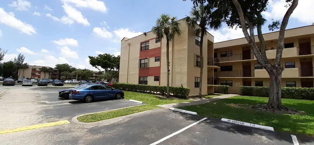 Front of the building