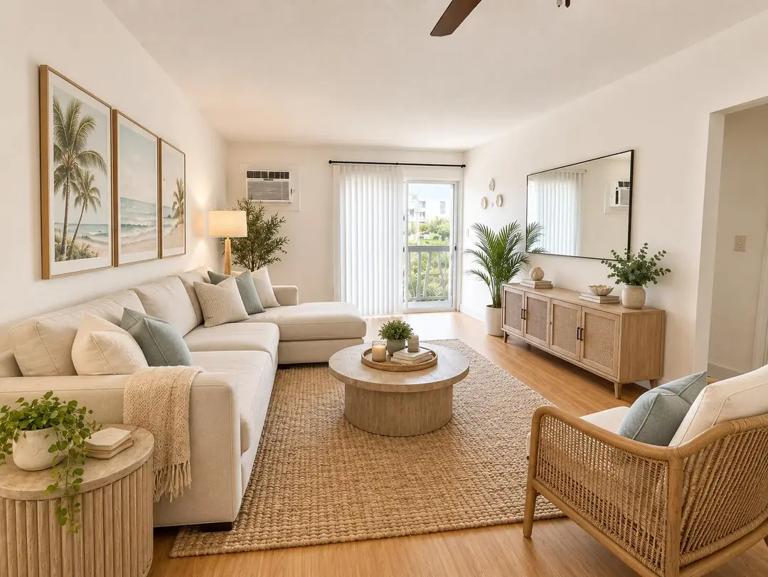 Unit 29 Virtually Staged Living Room