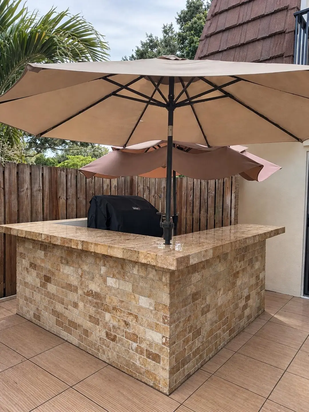 Patio summer kitchen