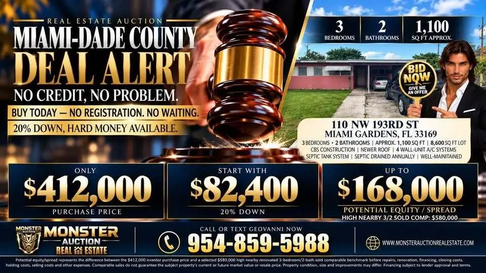 110 NW 193RD Street, Miami Gardens, FL 33169