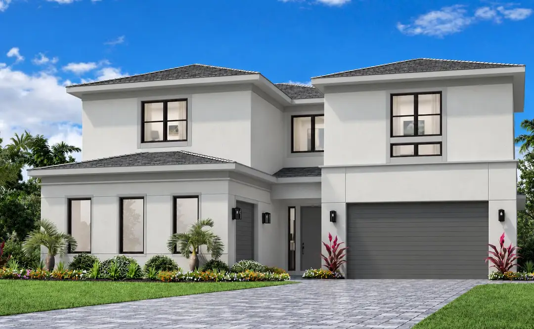 Modern Gray-Toned House Exterior