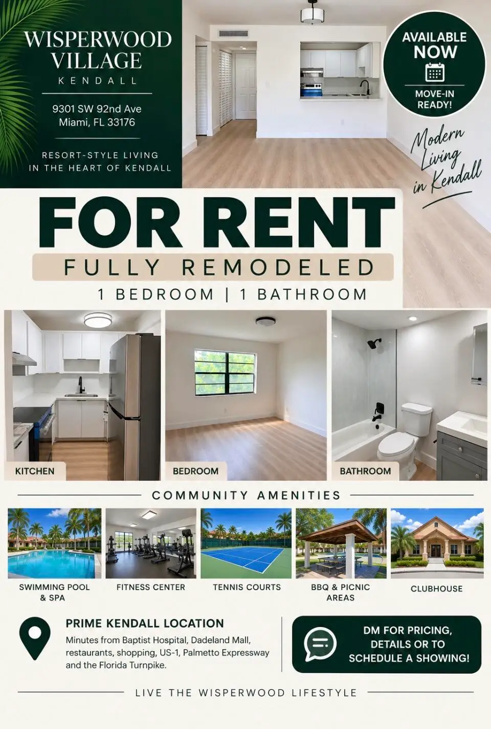 9301 SW 92nd Avenue S A308, Miami, FL 33176