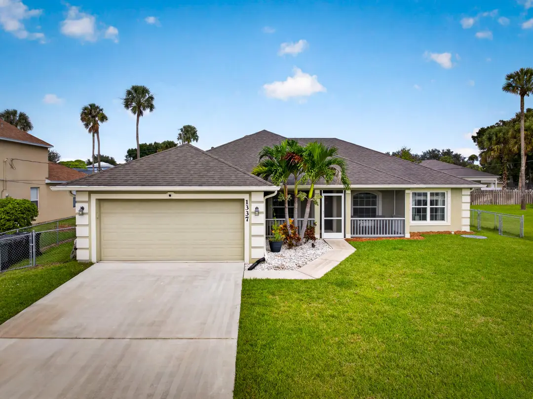 1337 SW PORTER Road, Port St. Lucie, FL 34953