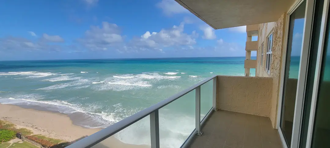 Ocean View from Balcony