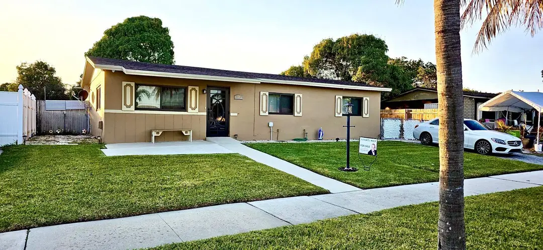 Front of the house